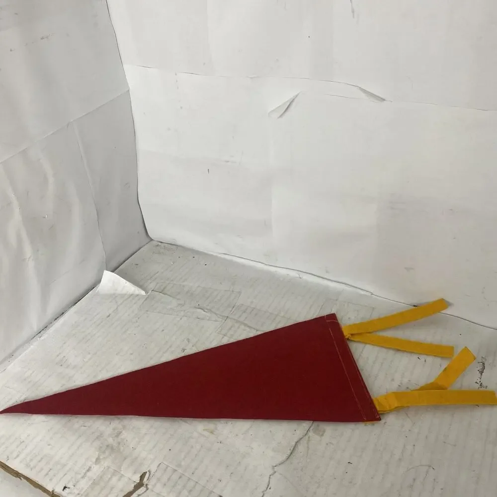 Vintage 1960s Penn's Cave Pennsylvania Souvenir Felt Pennant 12” - Picture 4 of 4